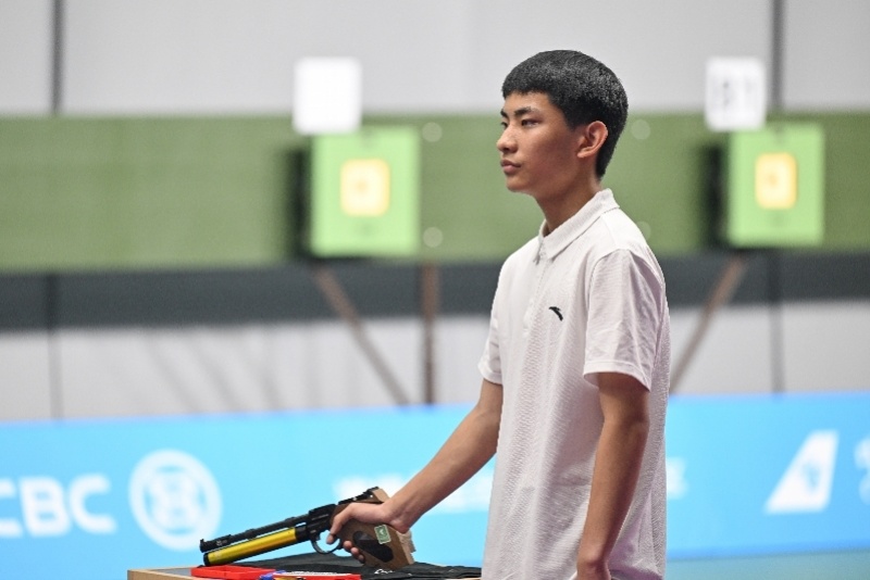 全运会都获, 米气手枪决